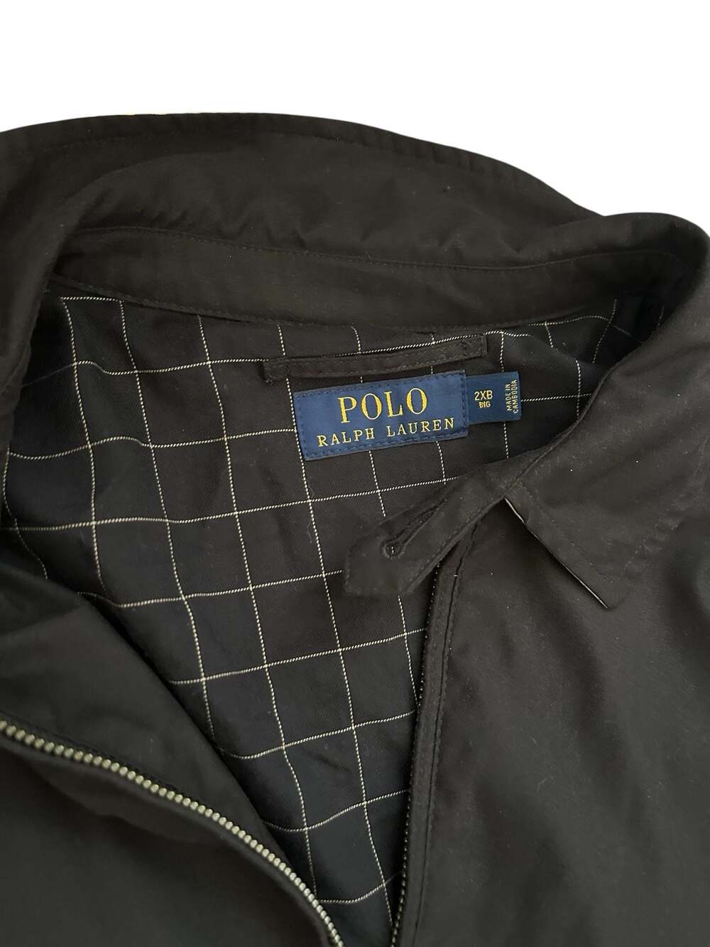 Polo Ralph Lauren Bi-Swing Windbreaker Harrington Jacket 2XB Big - Picture 3 of 4